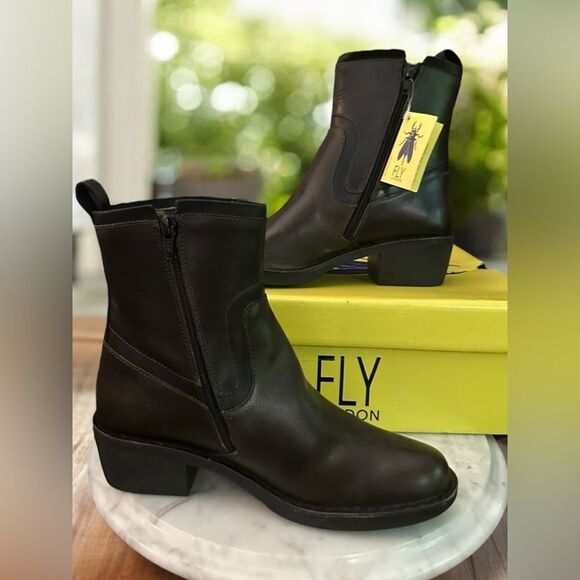 NEW Fly London Mizi102Fly Rug Diesel/Black Size 38 - Picture 9 of 13